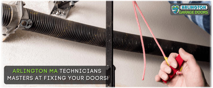 Broken Garage Door Spring Arlington MA